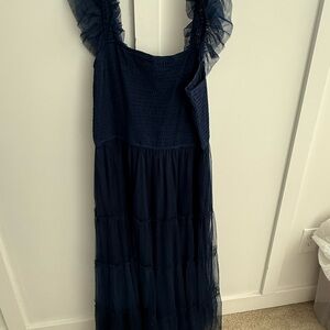 Charming Navy Semi Formal Dress
